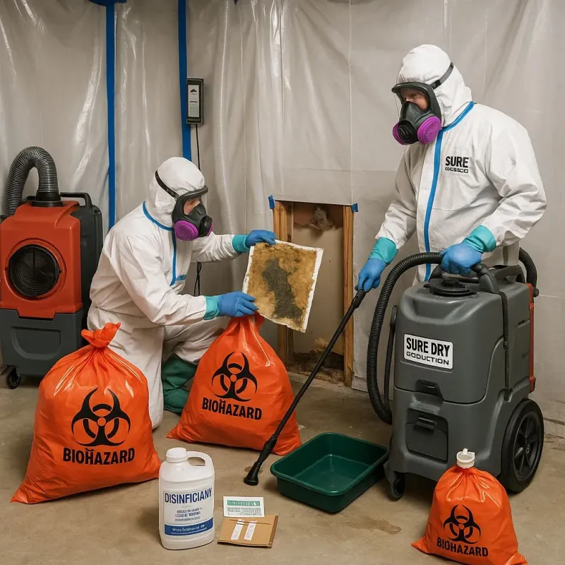 Contaminated Water Handling Protocols process in Sharpsburg, PA