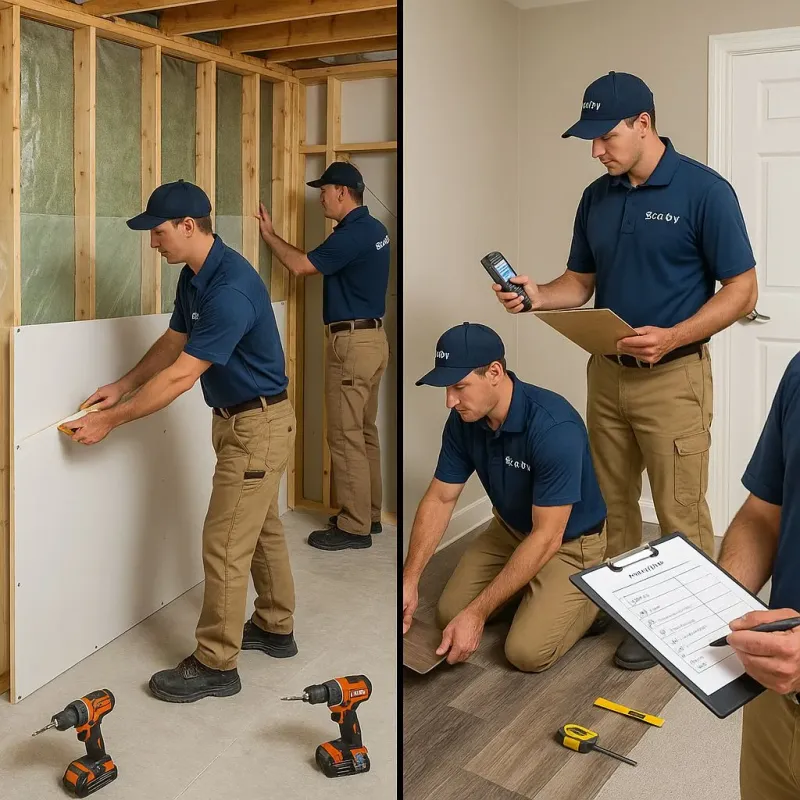 Repairs and Reconstruction process in Sharpsburg, PA